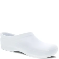 Dansko Slip-On Shoes|Women's , Kaci Clog White
