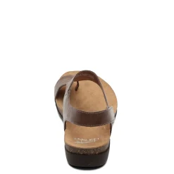 Dansko Sandals|Women's , Reece Thong Sandal Stone Waxy Burnished