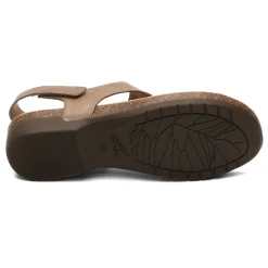 Dansko Sandals|Women's , Reece Thong Sandal Stone Waxy Burnished