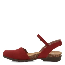 Dansko Sandals|Women's , Rowan Flat Cinnamon