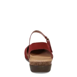 Dansko Sandals|Women's , Rowan Flat Cinnamon