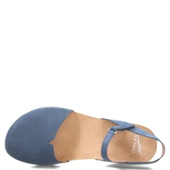 Dansko Sandals|Women's , Rowan Flat Navy