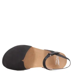 Dansko Sandals|Women's , Rowan Flat Black