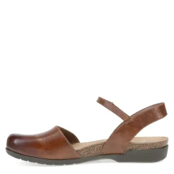 Dansko Flats|Women's , Rowan Flat Tan