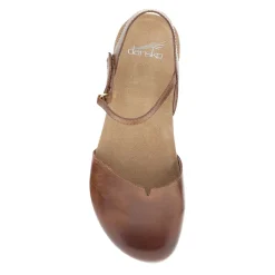 Dansko Flats|Women's , Rowan Flat Tan