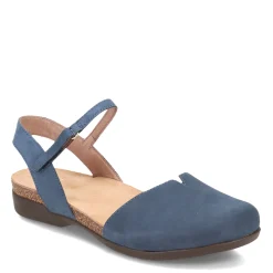 Dansko Flats|Women's , Rowan Flat Navy