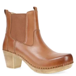 Dansko Boots|Women's , Shayna Boot Luggage Burnished Calf