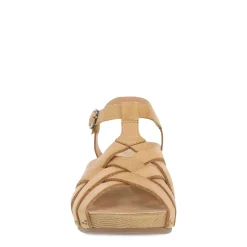 Dansko Wedges|Women's , Tinley Sandal Tan