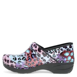 Dansko Clogs & Mules|Women's , XP 2.0 Clog Purple Leopard Patent