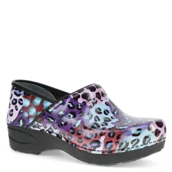 Dansko Work & Safety|Women's , XP 2.0 Clog Purple Leopard Patent