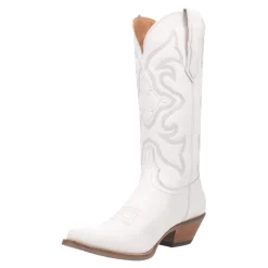 Dingo Boots|Women's , Out West Boot White Smooth