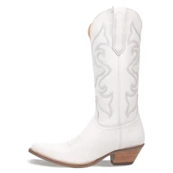 Dingo Boots|Women's , Out West Boot White Smooth