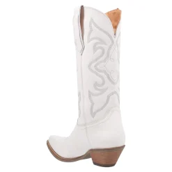 Dingo Boots|Women's , Out West Boot White Smooth