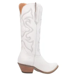 Dingo Boots|Women's , Out West Boot White Smooth