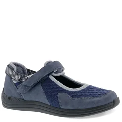 Drew Shoes Flats|Women's Drew, Buttercup Mary Jane Sneaker Navy