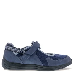 Drew Shoes Flats|Women's Drew, Buttercup Mary Jane Sneaker Navy