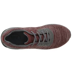 Drew Shoes Sneakers & Athletic|Women's Drew, Terrain Sneaker Wine/Grey Knit