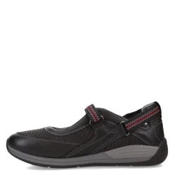 Drew Shoes Flats|Women's Drew, Triumph Hook and Loop Sneaker Black