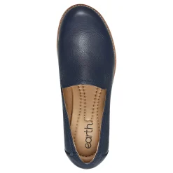 Earth Slip-On Shoes|Women's , Edna Loafer Dark Blue