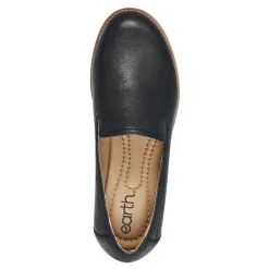 Earth Slip-On Shoes|Women's , Edna Loafer Black