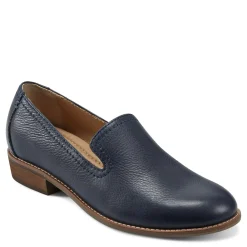 Earth Flats|Women's , Edna Loafer Dark Blue