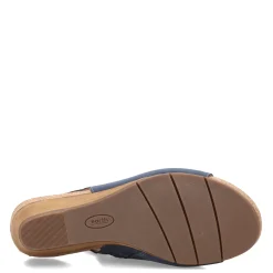 Earth Wedges|Women's , Hana 3 Sandal Navy