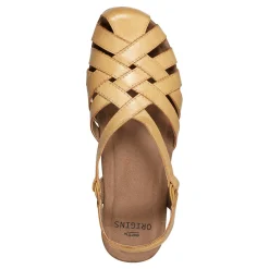 Earth Origins Sandals|Women's , Berri Sandal Yellow