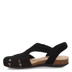 Earth Origins Sandals|Women's , Birdine Slip-On Black