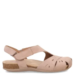Earth Origins Sandals|Women's , Birdine Slip-On Coco Light Brown