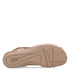 Earth Origins Sandals|Women's , Birdine Slip-On Coco Light Brown