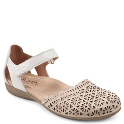 Earth Origins Flats|Women's , Bronnie Flat Cream