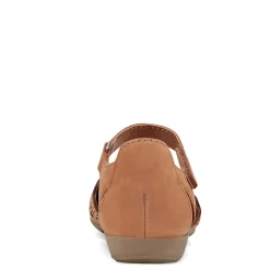 Earth Origins Flats|Women's , Bronnie Flat Cognac