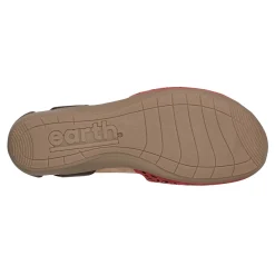 Earth Origins Flats|Women's , Bronnie Flat Pink Coral