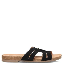 Earth Origins Sandals|Women's , Lyndon Luna Sandal Black Suede