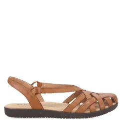 Earth Origins Sandals|Women's , Nellie Sandal Light Brown 01