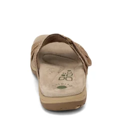 Earth Origins Sandals|Women's , Sizzle Slide Sandal Brown