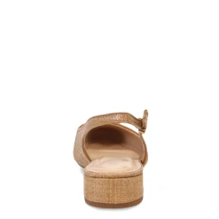 Easy Spirit Pumps & Heels|Women's , Cassius Pump Brown Raffia