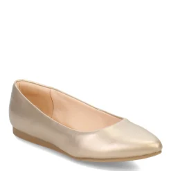 Easy Spirit Flats|Women's , Fellia Flat Gold