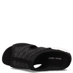 Easy Spirit Sandals|Women's , Traciee2 Sandal Black Sparkle