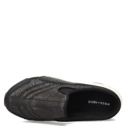 Easy Spirit Sneakers & Athletic|Women's , Traveltime Classic Clog Black Woven