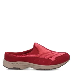 Easy Spirit Slip-On Shoes|Women's , Traveltime Clog Dark Red / Velvet