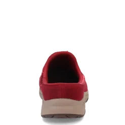 Easy Spirit Slip-On Shoes|Women's , Traveltime Clog Dark Red / Velvet
