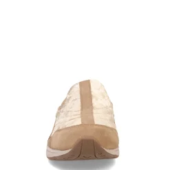 Easy Spirit Slip-On Shoes|Women's , Traveltime Clog Light Natural / Velvet