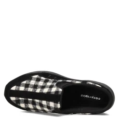 Easy Spirit Slip-On Shoes|Women's , Traveltime Classic Clog Black / White