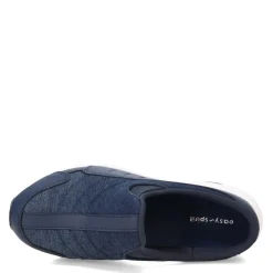 Easy Spirit Clogs & Mules|Women's , Traveltime Classic Clog Dark Navy Blue Multi