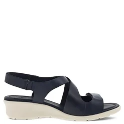 ECCO Sandals|Women's , Felicia Cross Sandal Blue