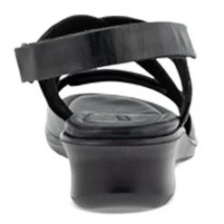 ECCO Wedges|Women's , Felicia Cross Sandal Black