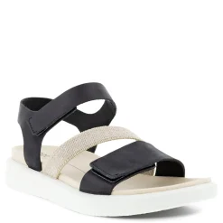 ECCO Sandals|Women's , Flowt 2 Band Sandal Black