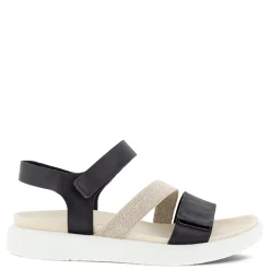 ECCO Sandals|Women's , Flowt 2 Band Sandal Black