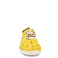 Eric Michael Slip-On Shoes|Women's , Annie Sneaker Yellow